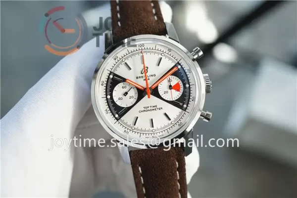 Breitling Top Time Chrono GF 1:1 Best Edition SS 41mm Leather Strap A7750