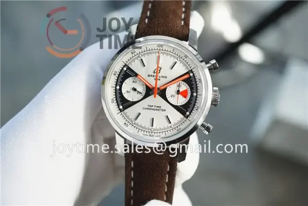 Breitling Top Time Chrono GF 1:1 Best Edition SS 41mm Leather Strap A7750