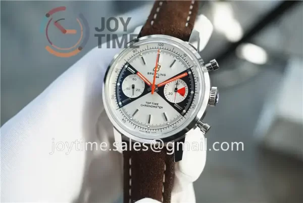 Breitling Top Time Chrono GF 1:1 Best Edition SS 41mm Leather Strap A7750