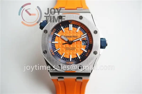 Audemars Piguet Royal Oak Offshore Diver 15710 1:1 Best Edition SS 42mm Rubber Strap A3120