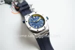 Audemars Piguet Royal Oak Offshore Diver 15710 1:1 Best Edition SS 42mm Rubber Strap A3120