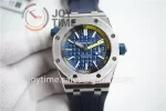 Audemars Piguet Royal Oak Offshore Diver 15710 1:1 Best Edition SS 42mm Rubber Strap A3120