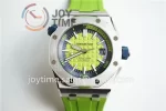 Audemars Piguet Royal Oak Offshore Diver 15710 1:1 Best Edition SS 42mm Rubber Strap A3120