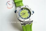 Audemars Piguet Royal Oak Offshore Diver 15710 1:1 Best Edition SS 42mm Rubber Strap A3120