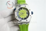 Audemars Piguet Royal Oak Offshore Diver 15710 1:1 Best Edition SS 42mm Rubber Strap A3120