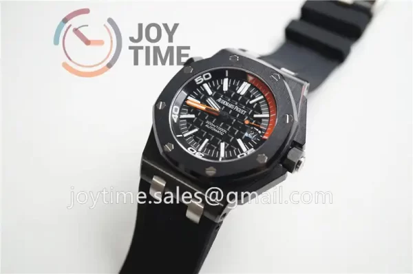 Audemars Piguet Royal Oak Offshore Diver 15707 1:1 Best Edition Ceramic 42mm Rubber Strap A3120