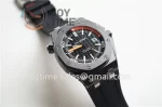 Audemars Piguet Royal Oak Offshore Diver 15707 1:1 Best Edition Ceramic 42mm Rubber Strap A3120