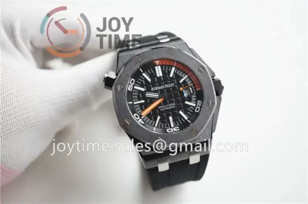 Audemars Piguet Royal Oak Offshore Diver 15707 1:1 Best Edition Ceramic 42mm Rubber Strap A3120