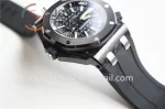 Audemars Piguet Royal Oak Offshore Diver 15706 1:1 Best Edition Carbotech 42mm Ceramic Bezel Rubber Strap A3120