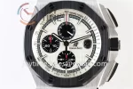 Audemars Piguet Royal Oak Offshore 44mm 1:1 Best Edition SS Ceramic Bezel Rubber Strap A3126