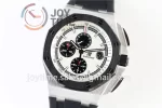 Audemars Piguet Royal Oak Offshore 44mm 1:1 Best Edition SS Ceramic Bezel Rubber Strap A3126