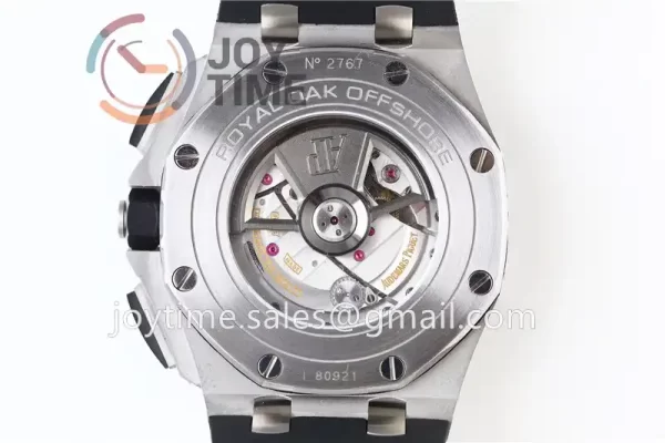 Audemars Piguet Royal Oak Offshore 44mm 1:1 Best Edition SS Ceramic Bezel Rubber Strap A3126