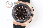 Audemars Piguet Royal Oak Offshore 44mm 1:1 Best Edition RG Ceramic Bezel Rubber Strap A3126