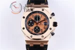 Audemars Piguet Royal Oak Offshore 42mm 1:1 Best Edition RG Leather Strap A3126