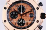 Audemars Piguet Royal Oak Offshore 42mm 1:1 Best Edition RG Leather Strap A3126