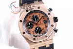 Audemars Piguet Royal Oak Offshore 42mm 1:1 Best Edition RG Leather Strap A3126