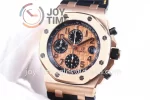 Audemars Piguet Royal Oak Offshore 42mm 1:1 Best Edition RG Leather Strap A3126