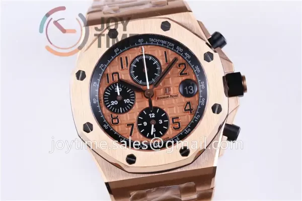 Audemars Piguet Royal Oak Offshore 42mm 1:1 Best Edition RG Case RG Bracelet A3126