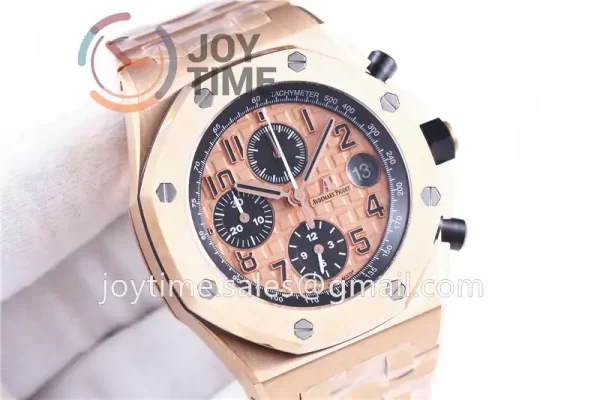 Audemars Piguet Royal Oak Offshore 42mm 1:1 Best Edition RG Case RG Bracelet A3126