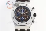 Audemars Piguet Royal Oak Offshore 42mm 1:1 Best Edition SS Leather Strap A3126