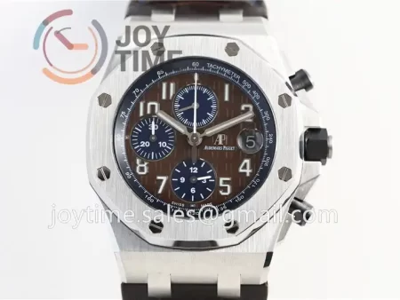 Audemars Piguet Royal Oak Offshore 42mm 1:1 Best Edition SS Leather Strap A3126