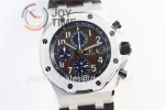 Audemars Piguet Royal Oak Offshore 42mm 1:1 Best Edition SS Leather Strap A3126