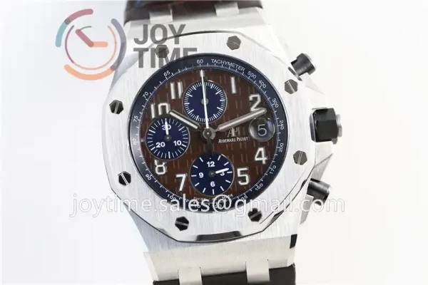 Audemars Piguet Royal Oak Offshore 42mm 1:1 Best Edition SS Leather Strap A3126