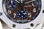 Audemars Piguet Royal Oak Offshore 42mm 1:1 Best Edition SS Leather Strap A3126