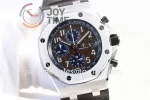 Audemars Piguet Royal Oak Offshore 42mm 1:1 Best Edition SS Leather Strap A3126