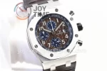 Audemars Piguet Royal Oak Offshore 42mm 1:1 Best Edition SS Leather Strap A3126