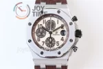 Audemars Piguet Royal Oak Offshore 42mm 1:1 Best Edition SS Leather Strap A3126