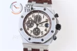 Audemars Piguet Royal Oak Offshore 42mm 1:1 Best Edition SS Leather Strap A3126