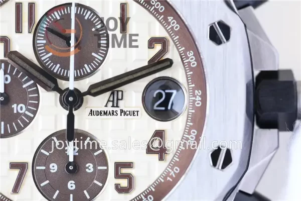 Audemars Piguet Royal Oak Offshore 42mm 1:1 Best Edition SS Leather Strap A3126