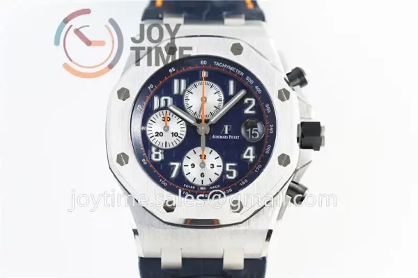 Audemars Piguet Royal Oak Offshore 42mm 1:1 Best Edition SS Leather Strap A3126