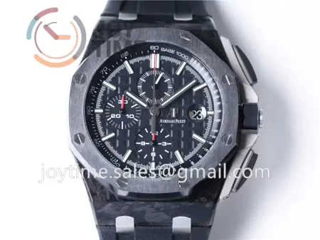 Audemars Piguet Royal Oak Offshore 44mm 1:1 Best Edition Carbotech Ceramic Bezel Rubber Strap A3126