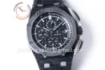 Audemars Piguet Royal Oak Offshore 44mm 1:1 Best Edition Carbotech Ceramic Bezel Rubber Strap A3126