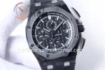 Audemars Piguet Royal Oak Offshore 44mm 1:1 Best Edition Carbotech Ceramic Bezel Rubber Strap A3126