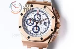 Audemars Piguet Royal Oak Offshore 44mm 1:1 Best Edition RG Rubber Strap A3126