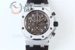 Audemars Piguet Royal Oak Offshore 42mm 1:1 Best Edition SS Leather Strap A3126