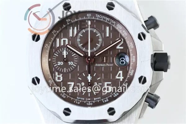 Audemars Piguet Royal Oak Offshore 42mm 1:1 Best Edition SS Leather Strap A3126