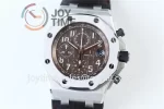 Audemars Piguet Royal Oak Offshore 42mm 1:1 Best Edition SS Leather Strap A3126