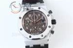 Audemars Piguet Royal Oak Offshore 42mm 1:1 Best Edition SS Leather Strap A3126