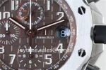 Audemars Piguet Royal Oak Offshore 42mm 1:1 Best Edition SS Leather Strap A3126