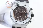 Audemars Piguet Royal Oak Offshore 42mm 1:1 Best Edition SS Leather Strap A3126