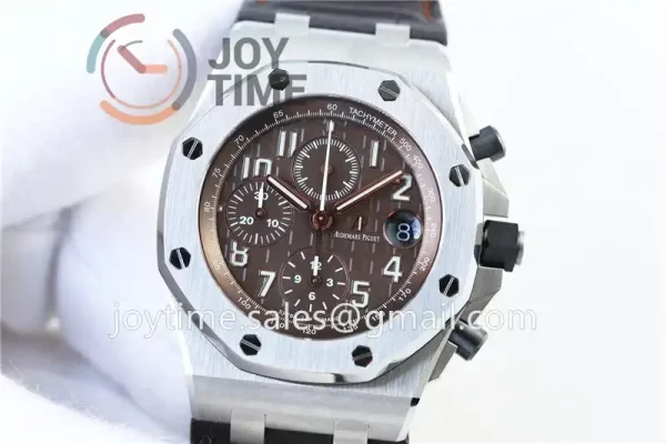 Audemars Piguet Royal Oak Offshore 42mm 1:1 Best Edition SS Leather Strap A3126