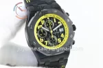 Audemars Piguet Royal Oak Offshore 42mm 1:1 Best Edition Carbotech Ceramic Bezel Leather Strap A3126