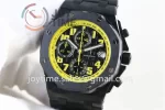 Audemars Piguet Royal Oak Offshore 42mm 1:1 Best Edition Carbotech Ceramic Bezel Leather Strap A3126