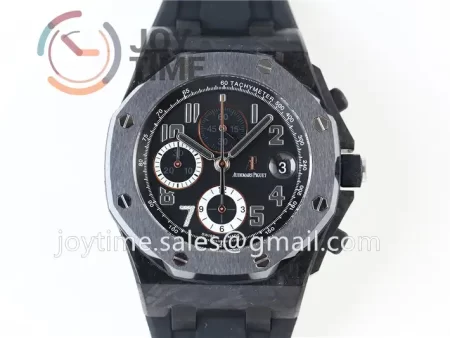 Audemars Piguet Royal Oak Offshore “Ginza” 42mm 1:1 Best Edition Carbotech Ceramic Bezel Rubber Strap A3126