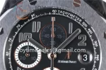 Audemars Piguet Royal Oak Offshore “Ginza” 42mm 1:1 Best Edition Carbotech Ceramic Bezel Rubber Strap A3126