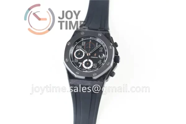 Audemars Piguet Royal Oak Offshore “Ginza” 42mm 1:1 Best Edition Carbotech Ceramic Bezel Rubber Strap A3126